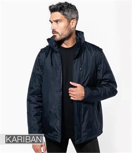 Kariban Factory Zip Off Sleeve Jacket